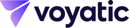 Voyatic Finance and Travel logo gradient