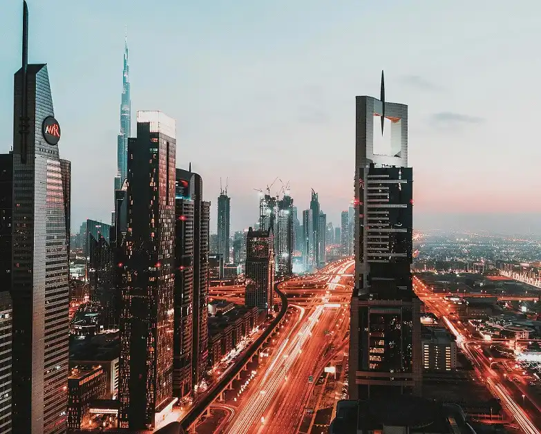 United Arab Emirates view