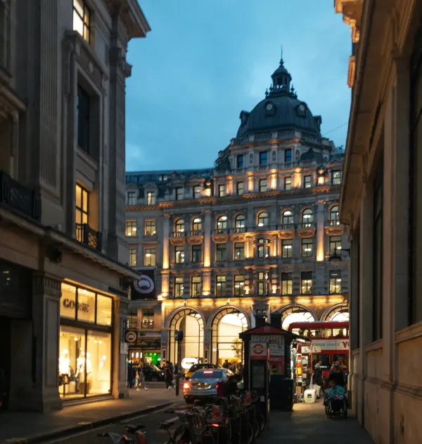 regent street in London
